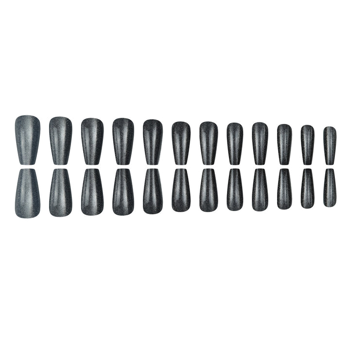 Glamorous Long Coffin Press-On Nails Stornfield