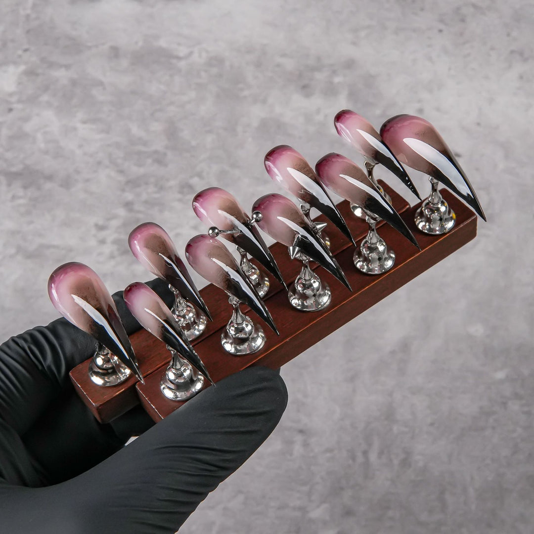 Stiletto Press-On Nail Art