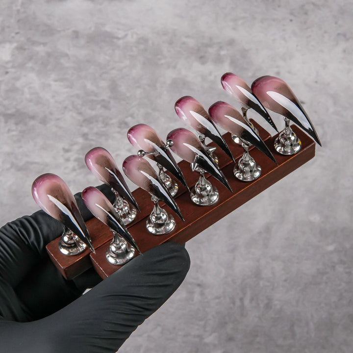 Stiletto Press-On Nail Art