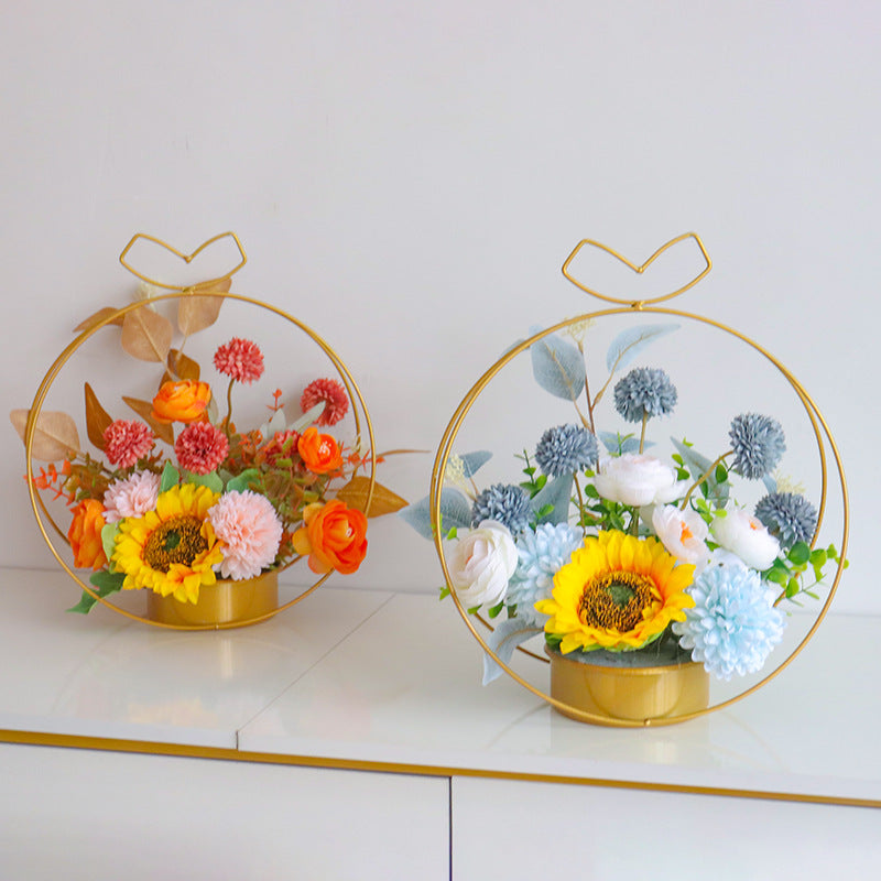 Decorative Floral Centerpiece for Home Decor