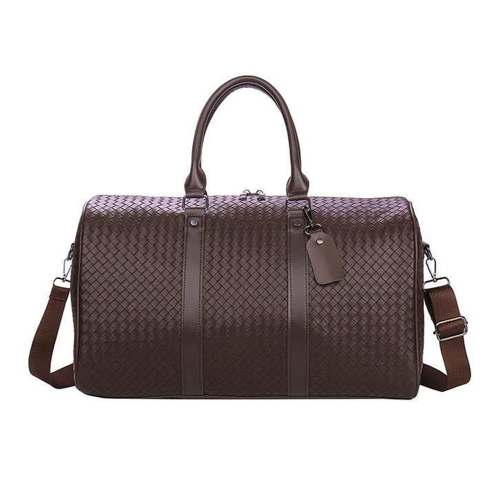 Stylish and Spacious Travel Bag in Elegant Woven Design Stornfield