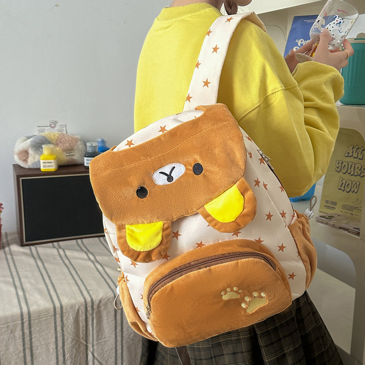Cute Animal-Theme Plush Backpack Stornfield