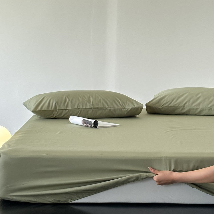 Cooling Bamboo-Blend Deep-Pocket Fitted Sheet and Pillowcase Set