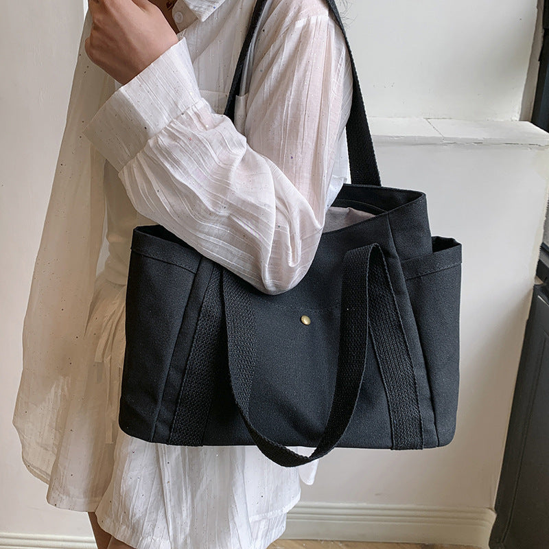 WoMulti-Pocket Casual Utility Tote Bag Stornfield