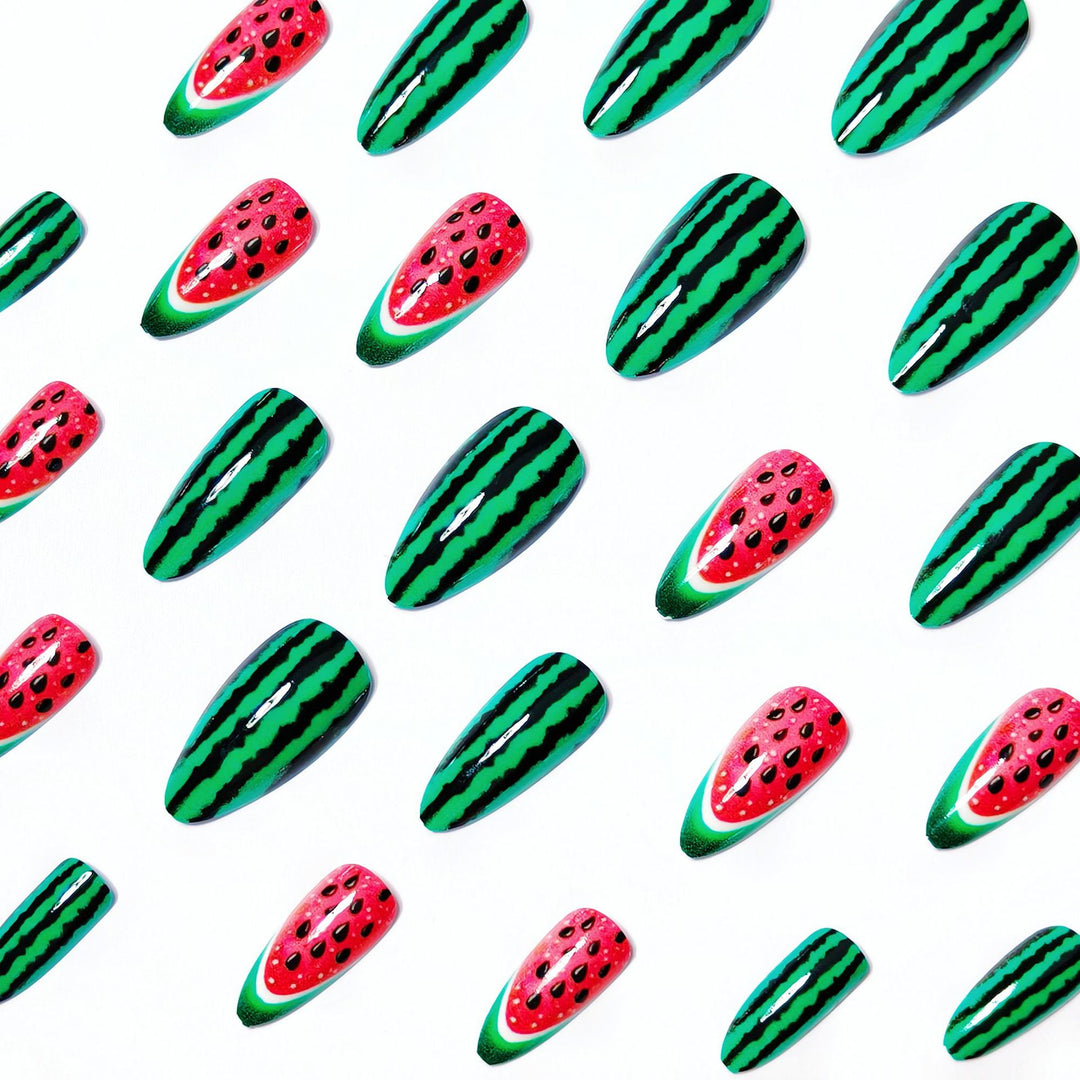 Creative Watermelon Art Nails Stornfield