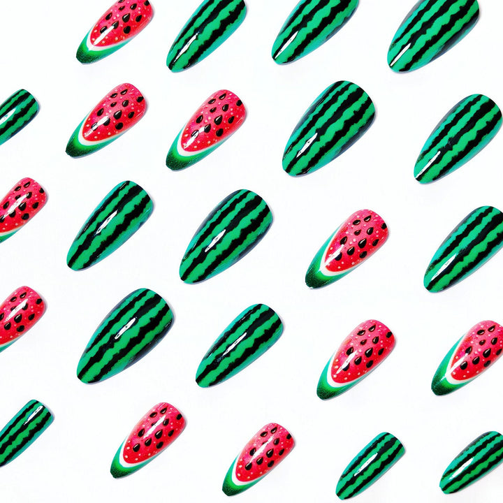Creative Watermelon Art Nails Stornfield