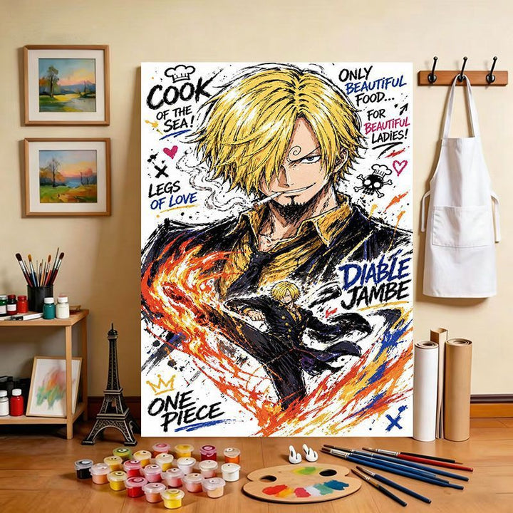 Cartoon Character Art Print Stornfield