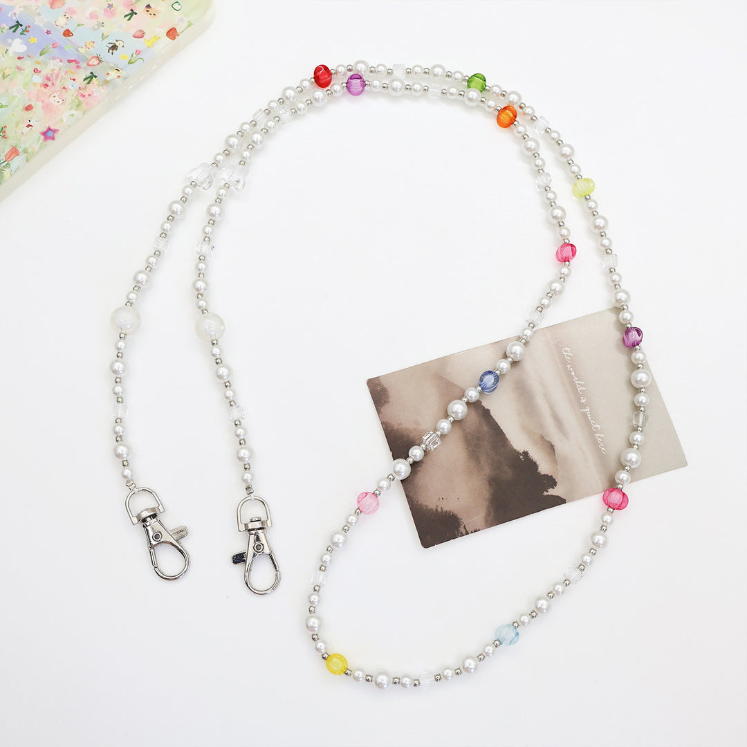 Beaded Eyewear Chain with Stylish Checker Design Stornfield