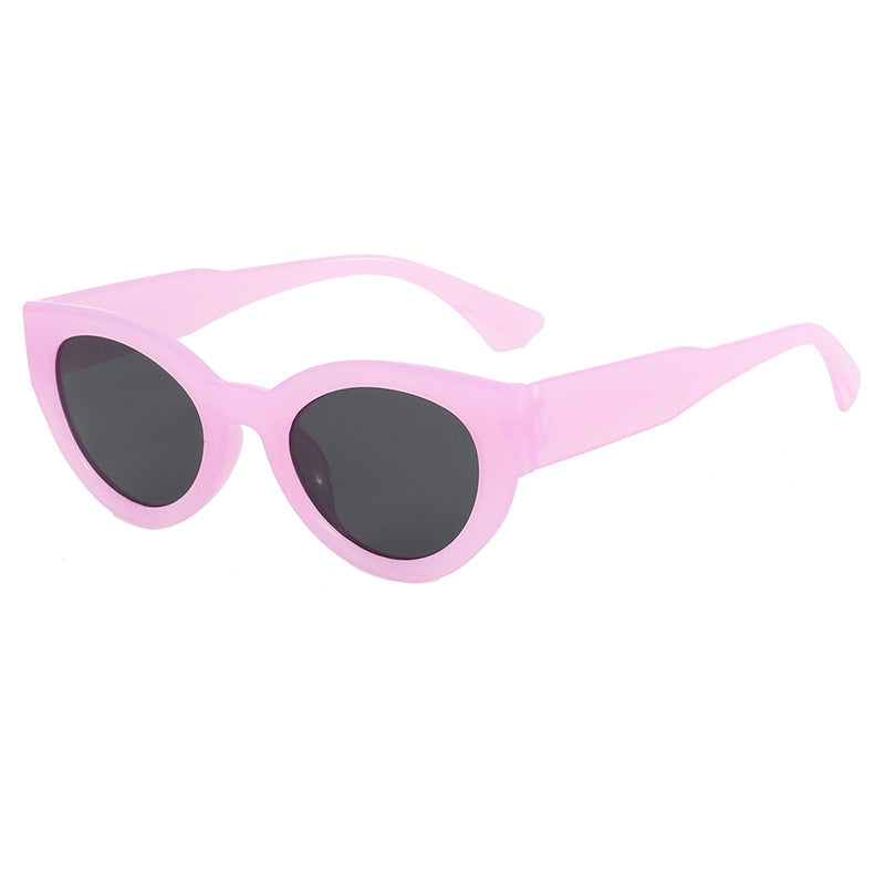 Ladies fashionable square sunglasses with mirrored lenses Stornfield