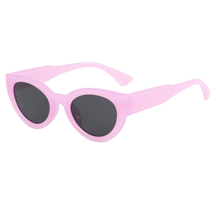 Ladies fashionable square sunglasses with mirrored lenses Stornfield