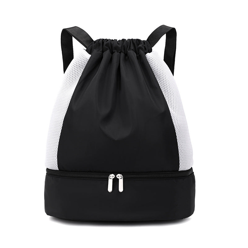 Sporty Mesh Backpack With Zipper Stornfield