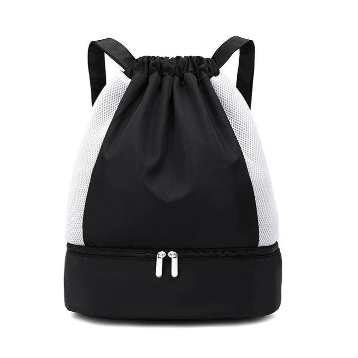 Sporty Mesh Backpack With Zipper Stornfield