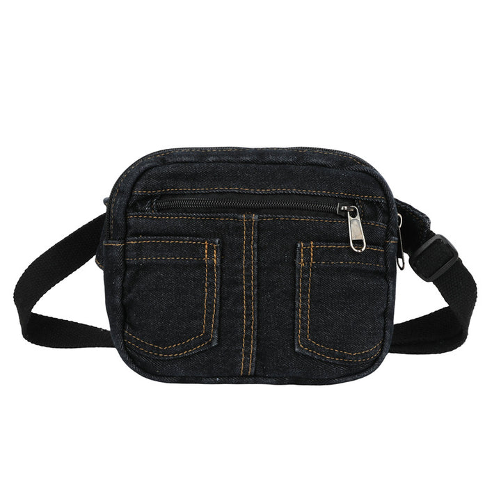 Compact Denim Crossbody Bag Stornfield