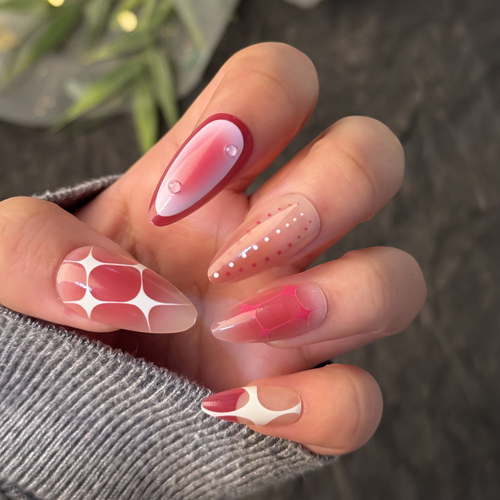 Elegant Artistic Press-On Nail Set Stornfield 1787294328