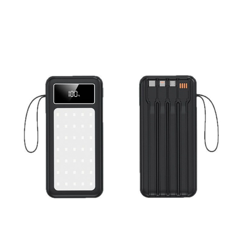 Portable power bank with integrated fast charging function and LCD display Stornfield