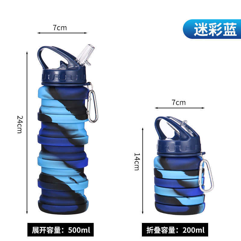 Women Flexible Foldable Drinking Bottle Stornfield