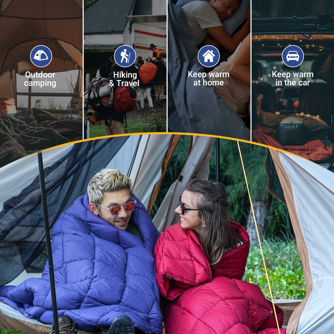 Women's winter blanket with eco-friendly filling Stornfield