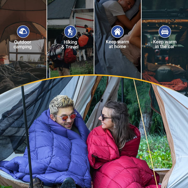 Women's winter blanket with eco-friendly filling Stornfield