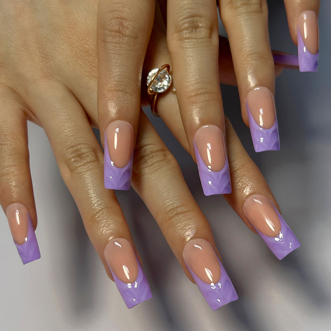 Artificial Nail Extensions with Elegant Gradient Stornfield