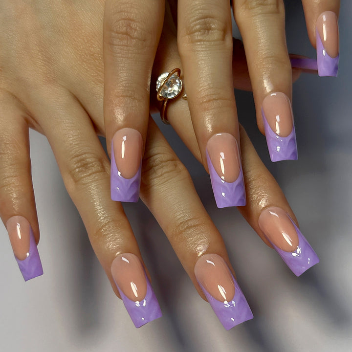 Artificial Nail Extensions with Elegant Gradient Stornfield