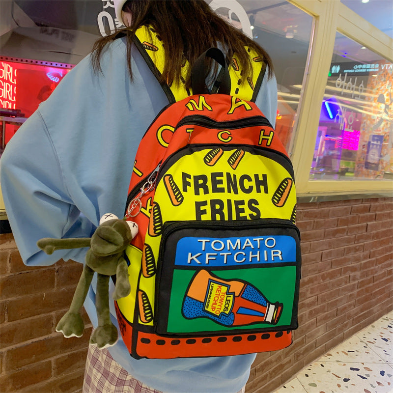 Graphic Print Casual Backpack Stornfield