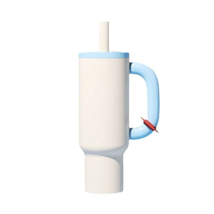 Unisex Practical Drinking Cup with Integrated Straw Stornfield