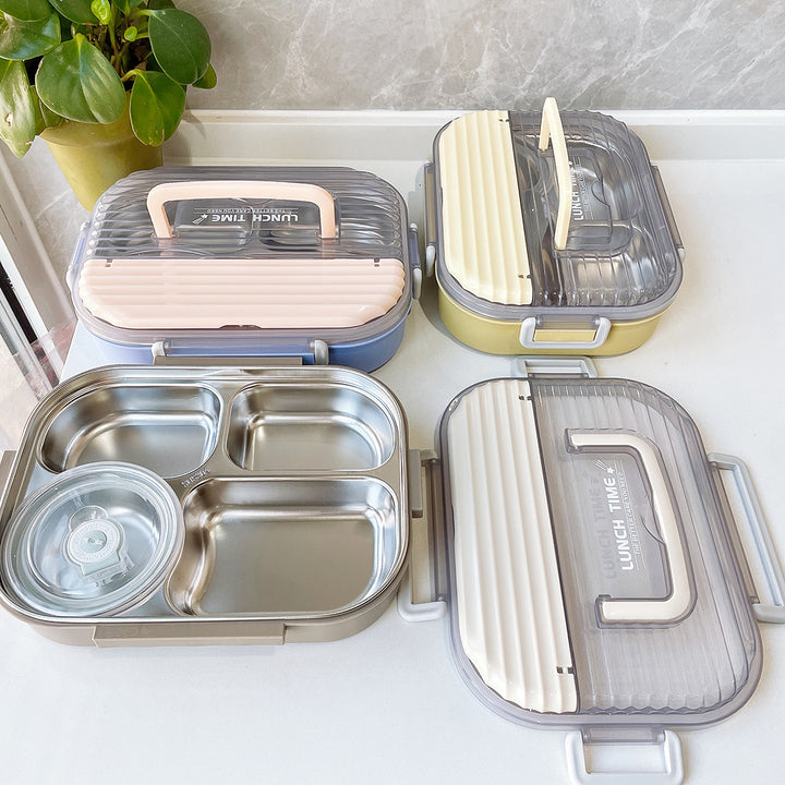 Multi-Compartment Food Storage Bento Box