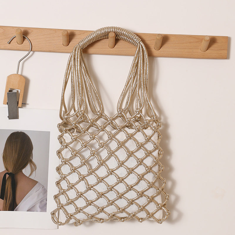 Elegant mesh tote bag with sturdy handles Stornfield
