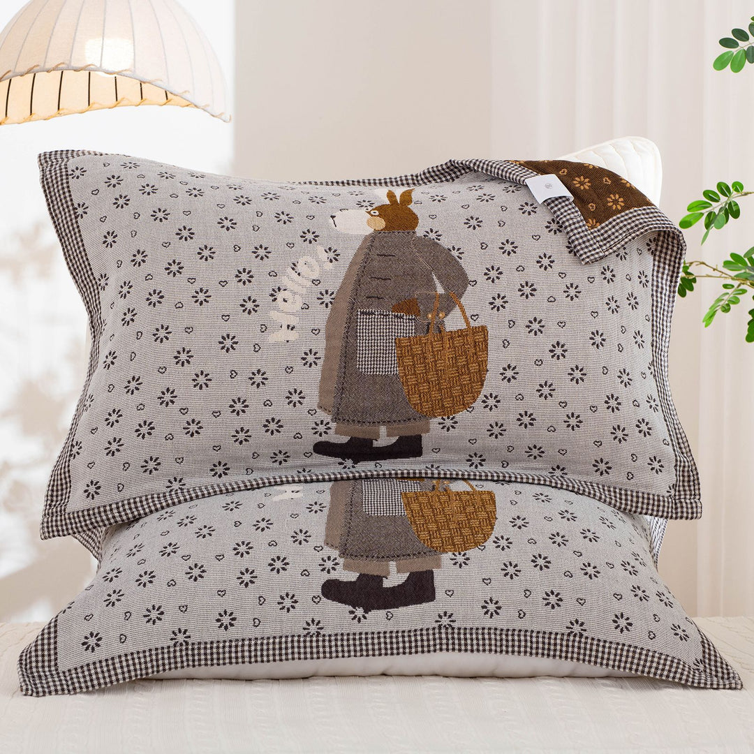 Women's pillowcase with cute dinosaur motif Stornfield
