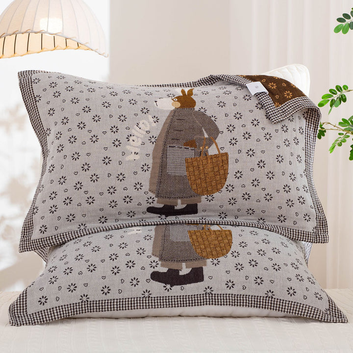 Women's pillowcase with cute dinosaur motif Stornfield