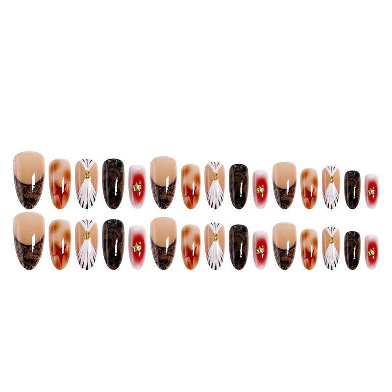 Artful Nail Tips with Glamorous Design Stornfield
