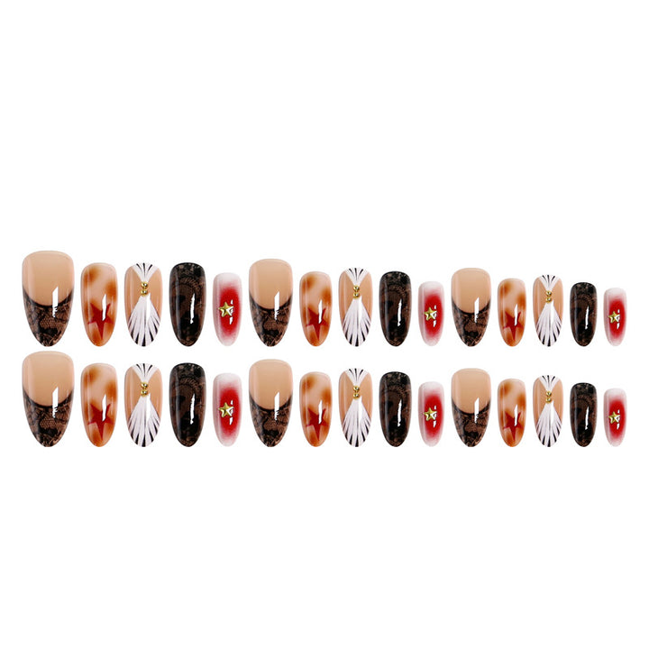 Artful Nail Tips with Glamorous Design Stornfield