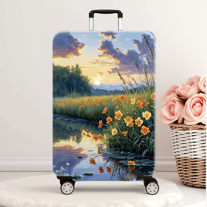 Artistic Floral Hard Shell Suitcase Stornfield