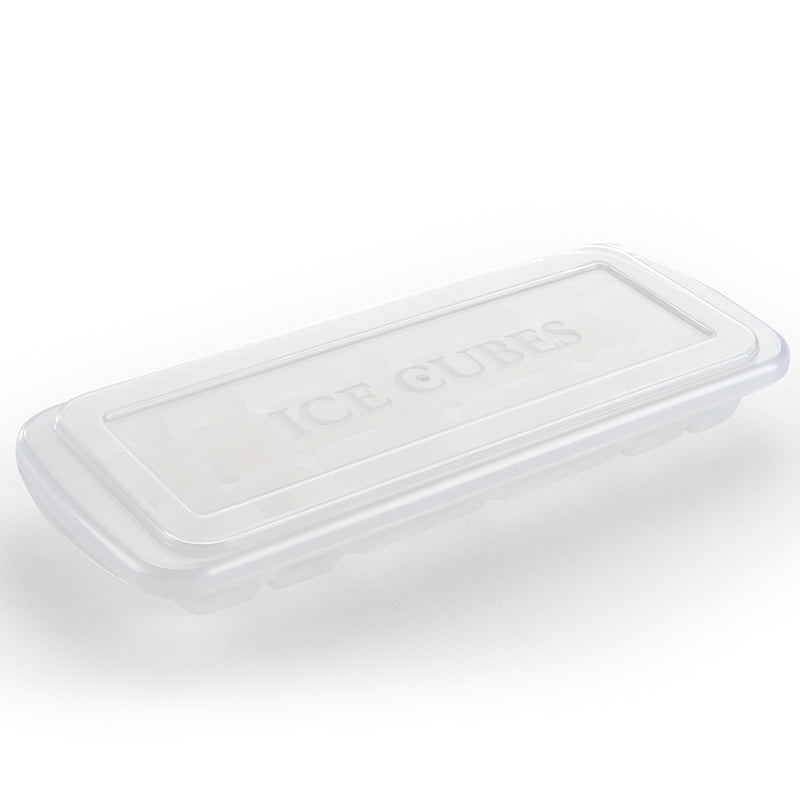 Silicone ice cube tray with precise fitting lid Stornfield