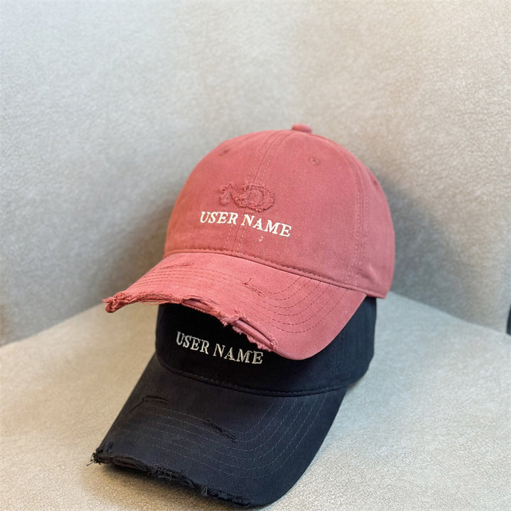 Women's Distressed Casual Adjustable Baseball Cap Stornfield