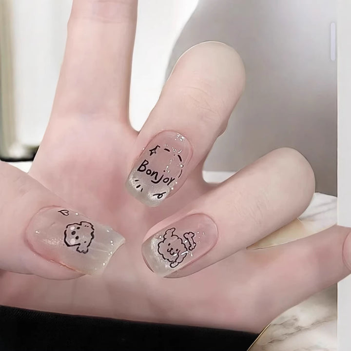 Decorative Character Press-On Nails Stornfield