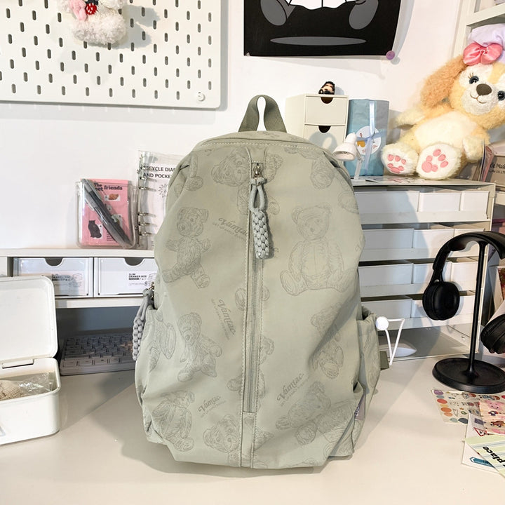 Bear-Themed Lightweight Backpack Stornfield