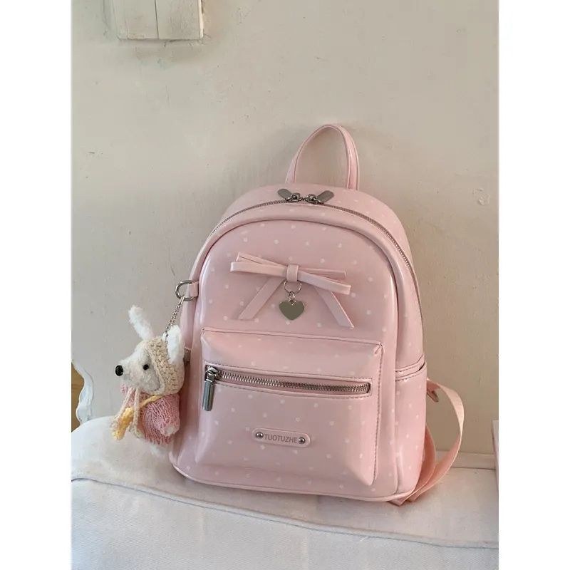 Polka-Dot Decorative Mini Backpack Stornfield