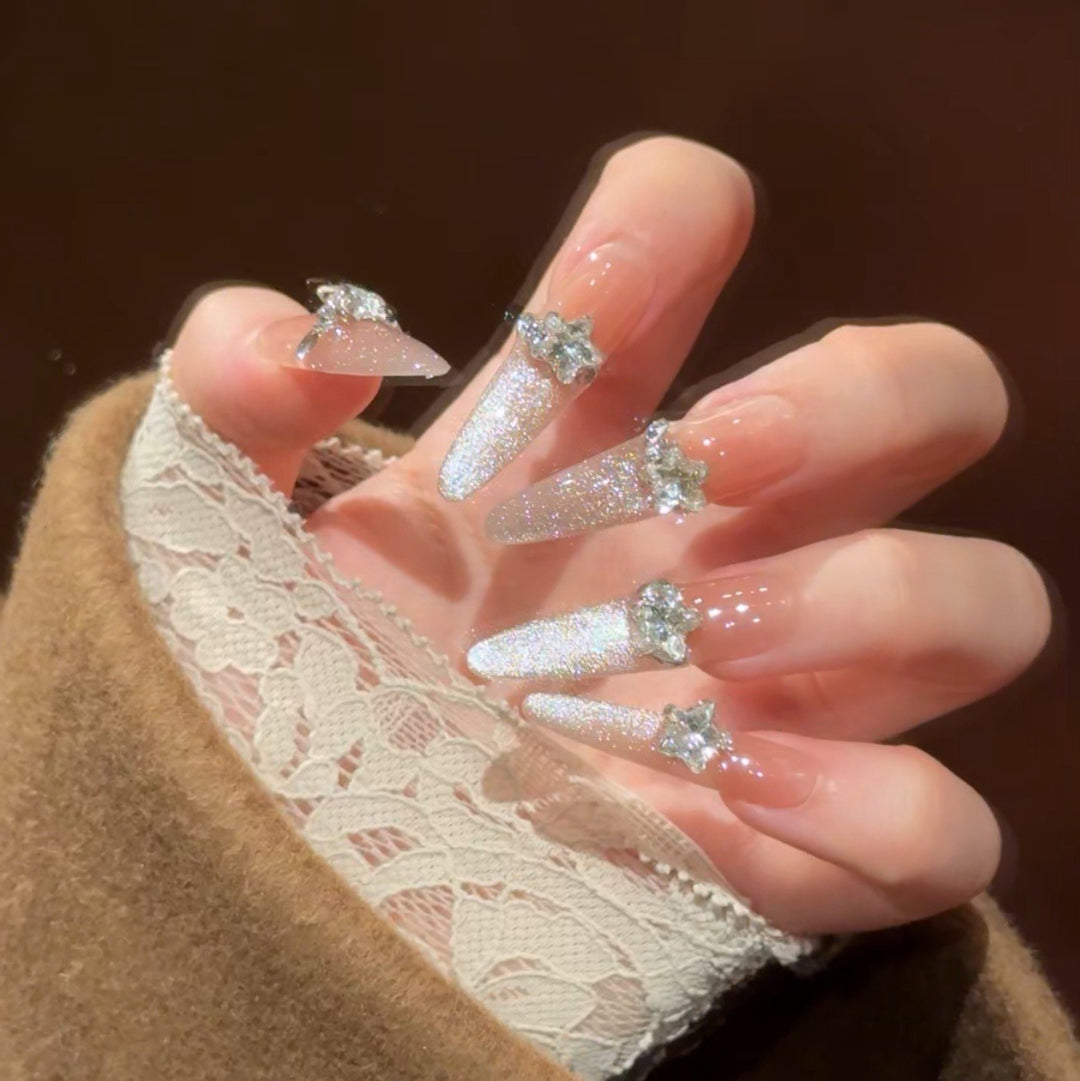Glamorous Acrylic Nail Set Stornfield