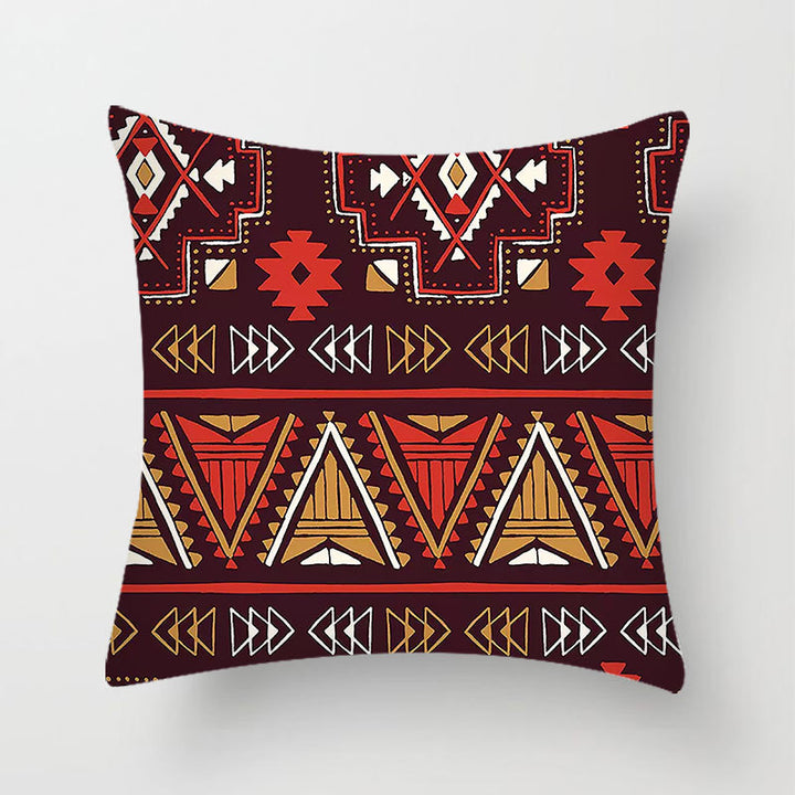 Bohemian Geometric Throw Pillow