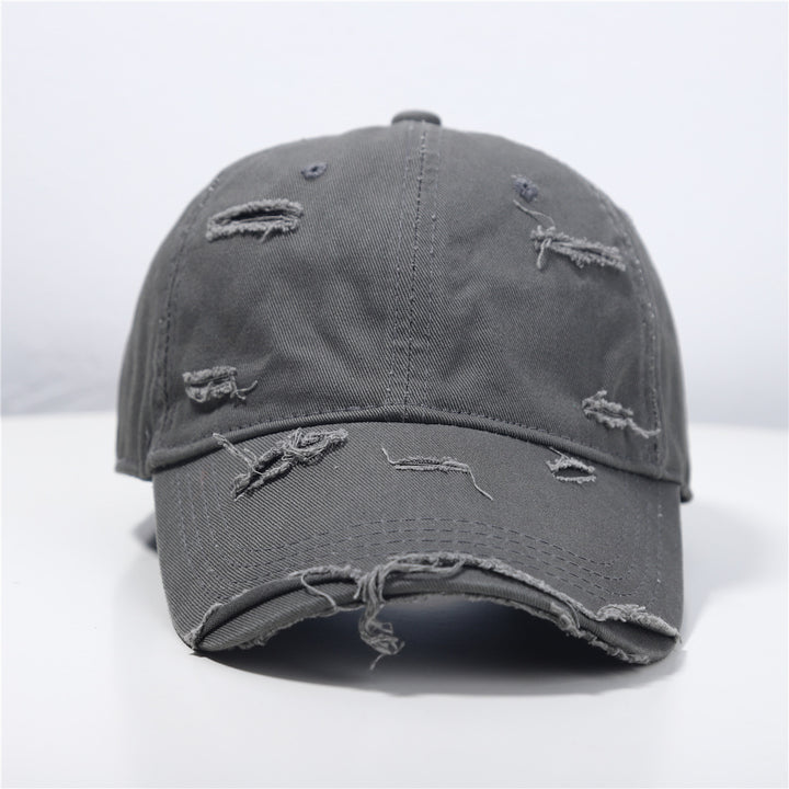 Men's Distressed Classic Cotton Baseball Cap Stornfield