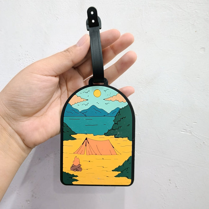 Adventure-Themed Luggage Tag Stornfield