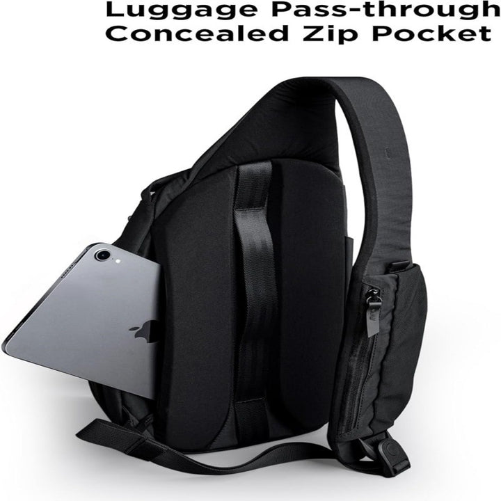 Practical sling bag with special compartments Stornfield