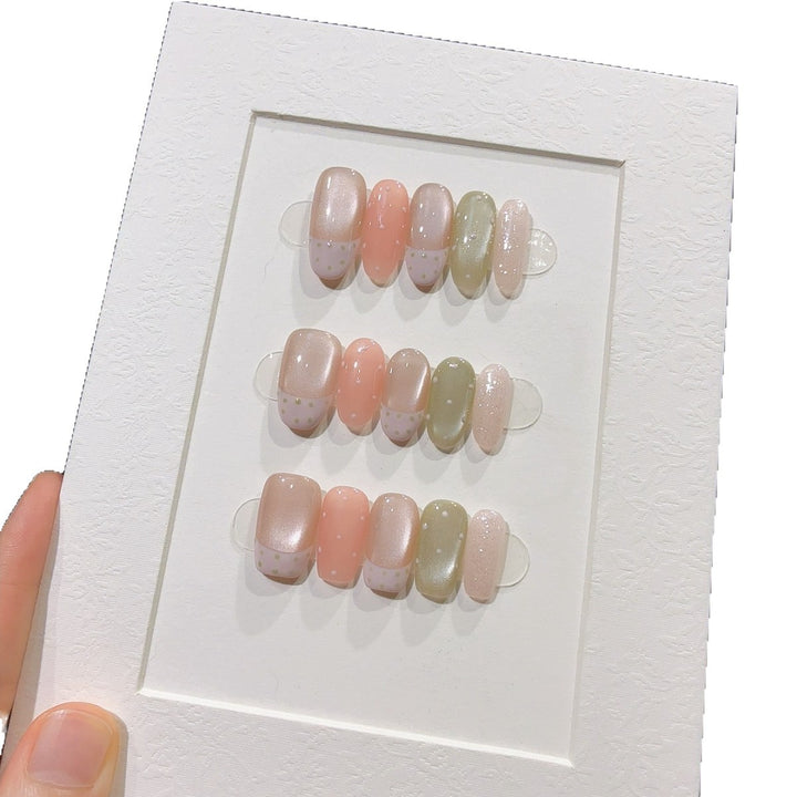 Artistic Press-On Nail Set Stornfield
