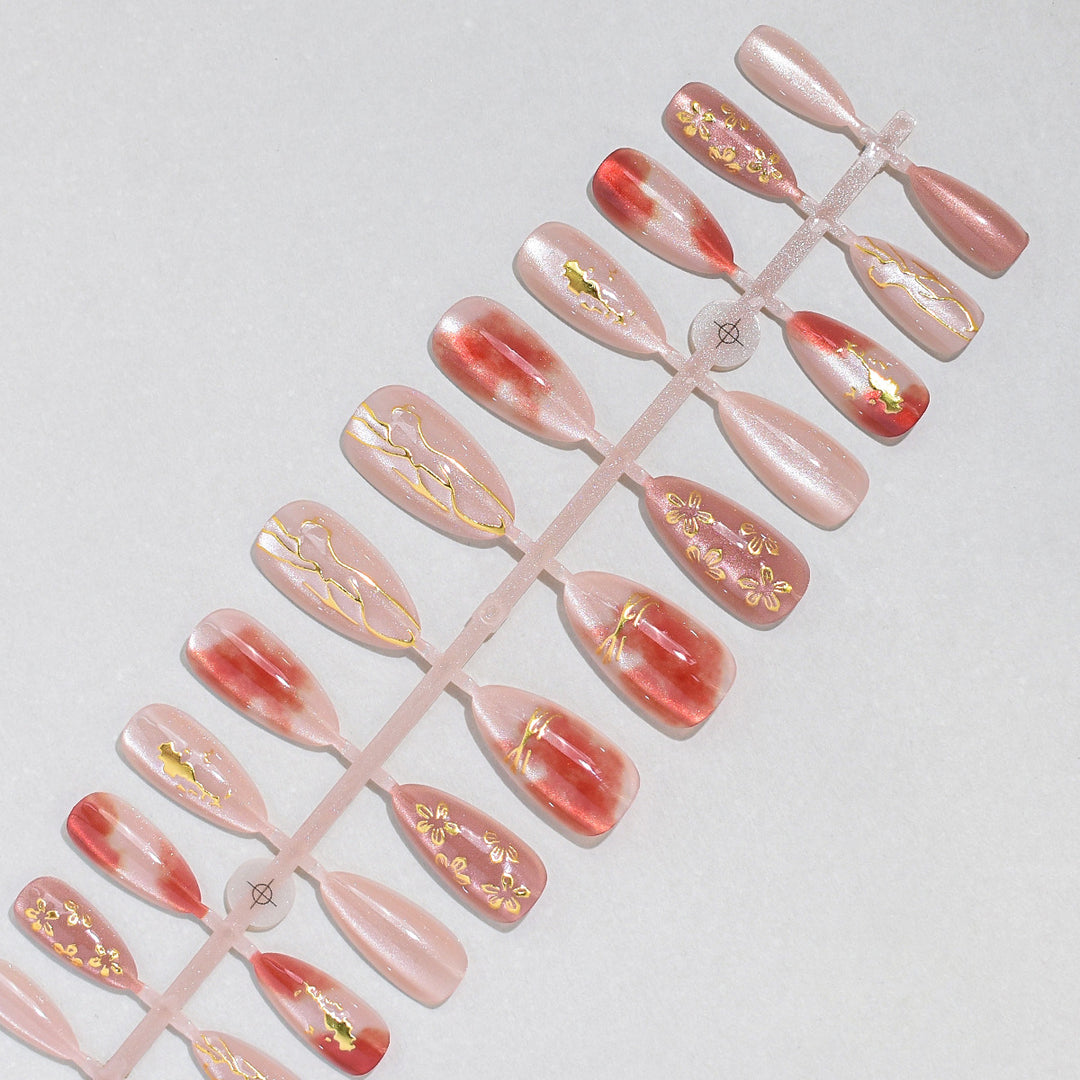 Premium Press-On Nail Set Stornfield