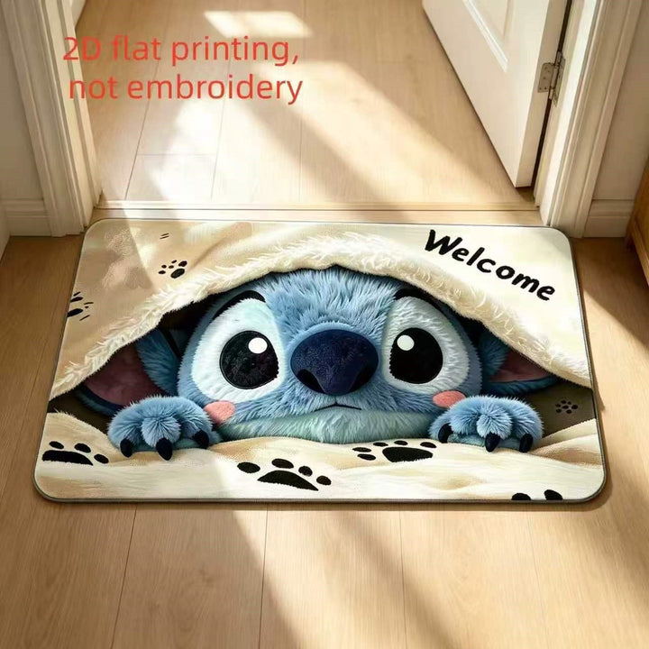 Adorable Character Welcome Mat