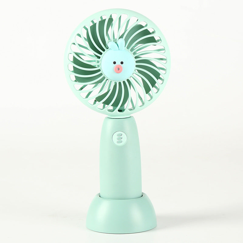 Unisex Portable Handheld Cooling Fan with Cute Animal Design Stornfield