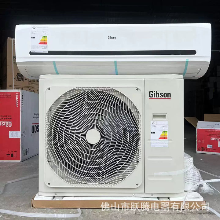 Unisex One Size Precision Wall-Mounted Split Air Conditioning System with Large Outdoor Condenser and Corrosion-Resistant Coils Stornfield