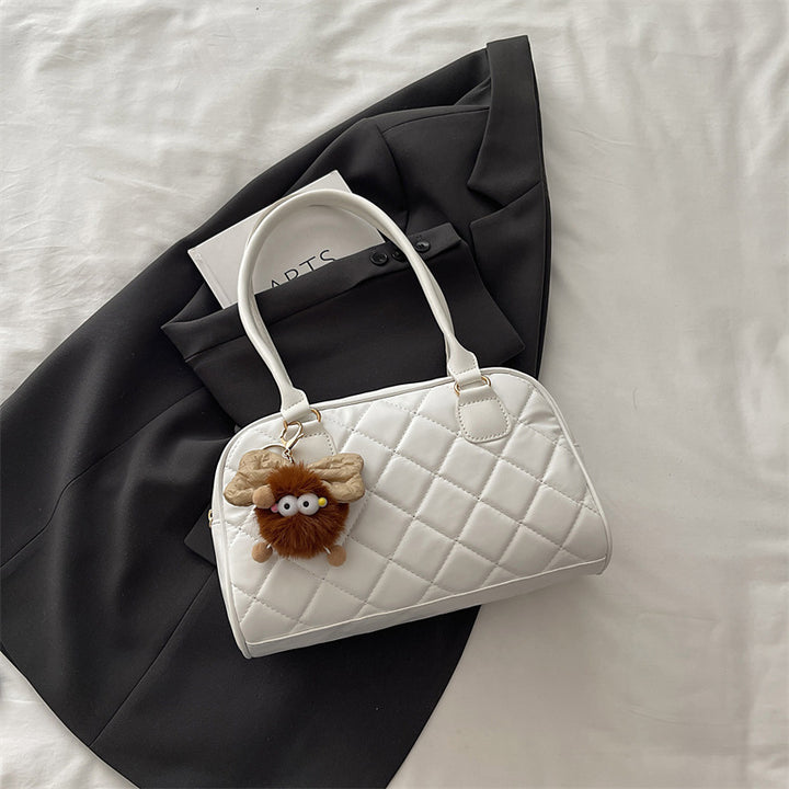 Quilted Faux Leather Handbag Stornfield