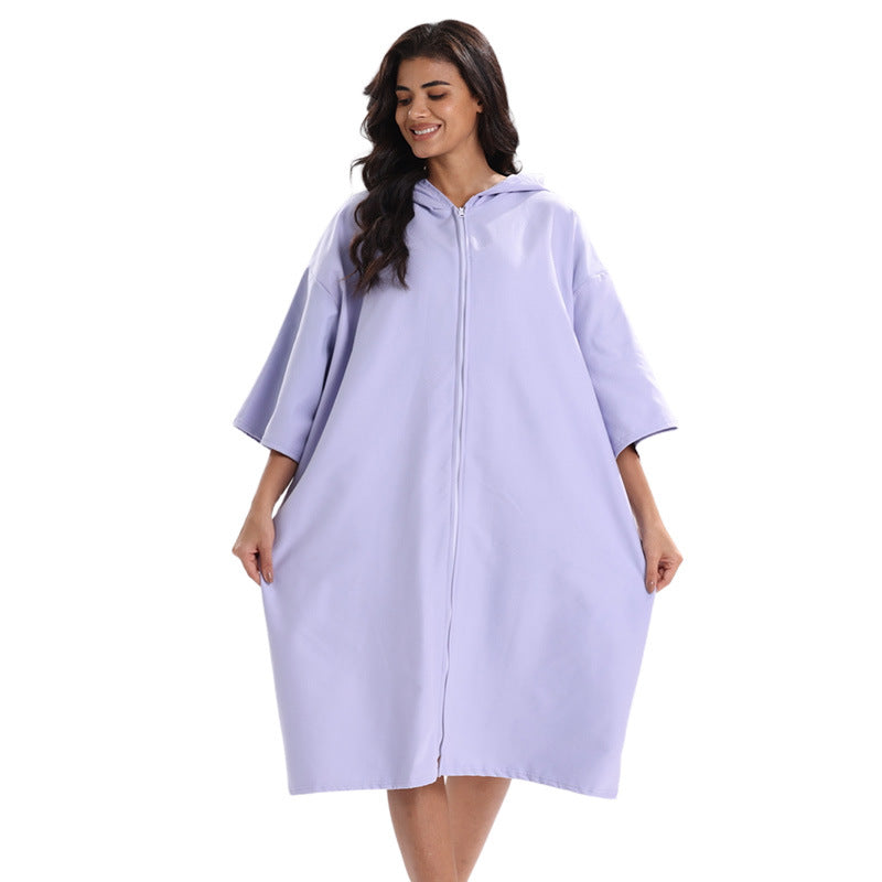 Practical and comfortable bathrobe poncho Stornfield